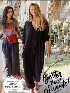 NATURAL LIFE Black Jumpsuit